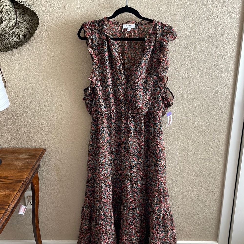 BB Dakota Steve Madden floral maxi dress